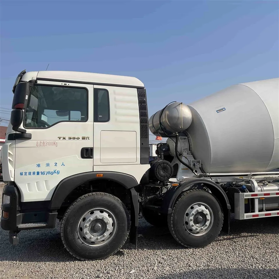 Nouvo sinotruck howo konkrè mixer trucknew sinotruck howo konkrè kamyon mixer
